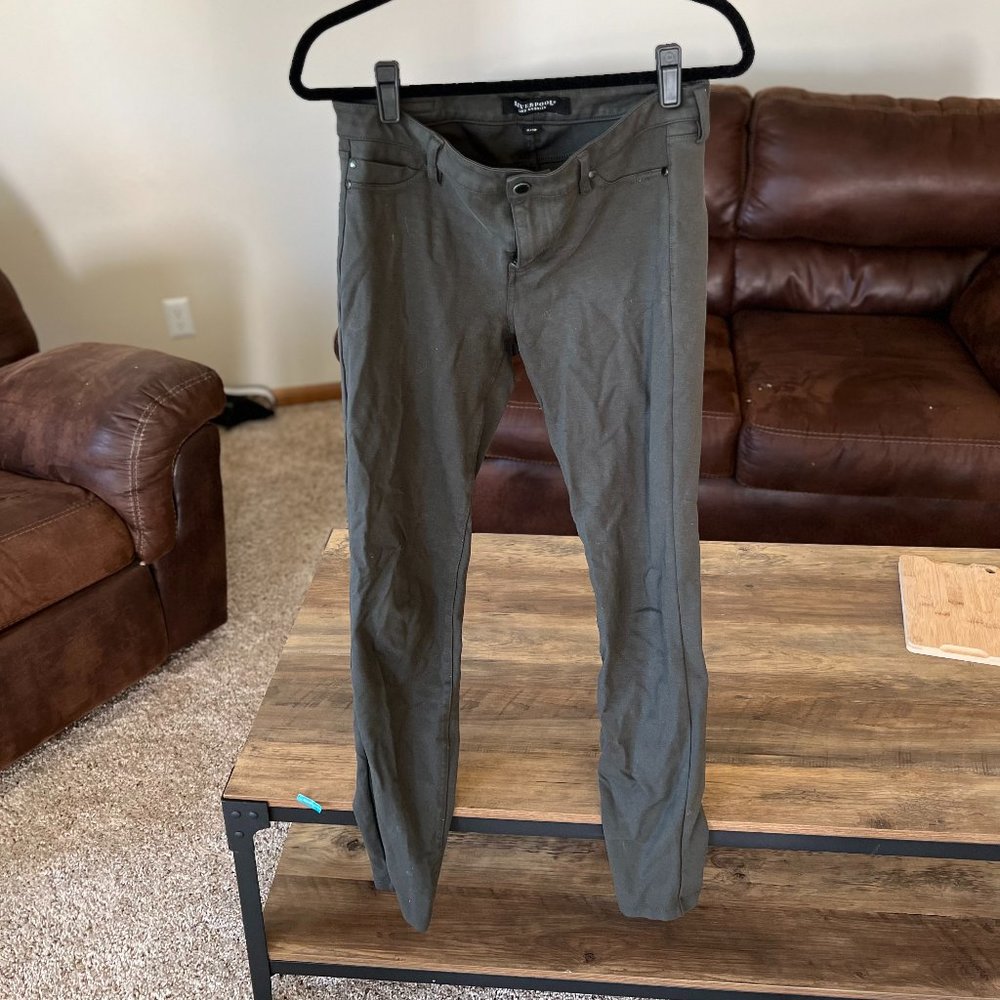 Liverpool Deep Olive Pants Size 6/28